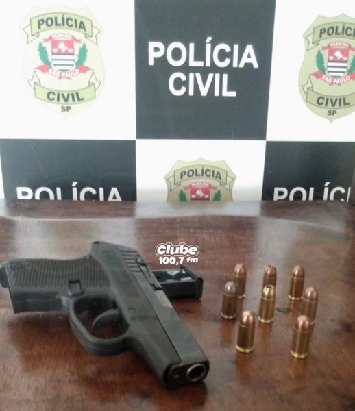 BARIRI: POLÍCIA CIVIL APREENDE ARMA APÓS REGISTRO DE VIOLÊNCIA DOMÉSTICA