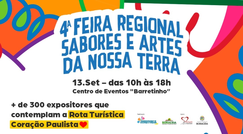 4º FEIRA REGIONAL SABORES E ARTES DA NOSSA TERRA 2025