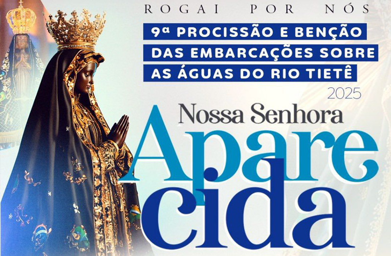 BORACÉIA REALIZA NO DOMINGO, 12 DE OUTUBRO, A NONA TRAVESSIA E BENÇÃO DAS EMBARCAÇÕES SOBRE ÀS ÁGUAS .