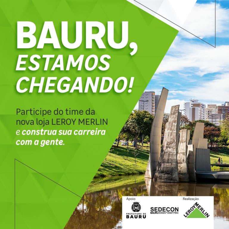 BAURU: SEDECON DÁ APOIO AO PROCESSO SELETIVO DE NOVA EMPRESA DE VAREJO QUE SERÁ INSTALADA NO MUNICIPIO.