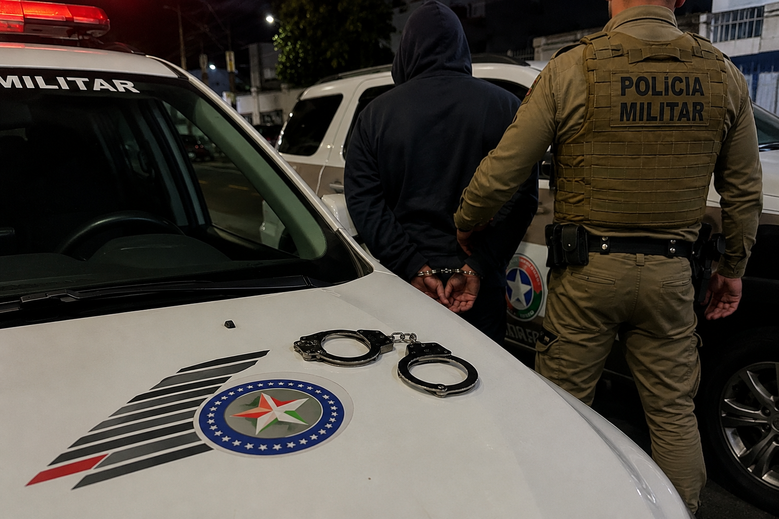 FORAGIDO POR HOMICÍDIO EM JAÚ É PRESO EM SANTA CATARINA! AÇÃO CONJUNTA DAS POLÍCIAS GARANTE A CAPTURA E REFORÇA O COMBATE AO CRIME.