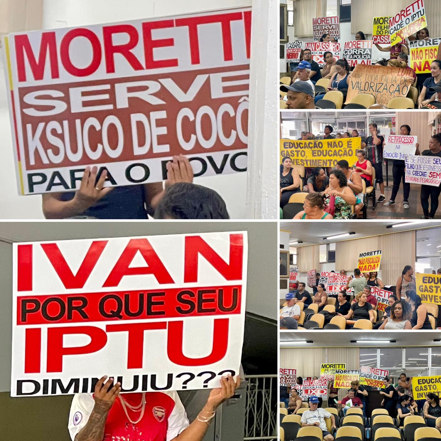JAÚ: MANIFESTO NA CÂMARA MUNICIPAL