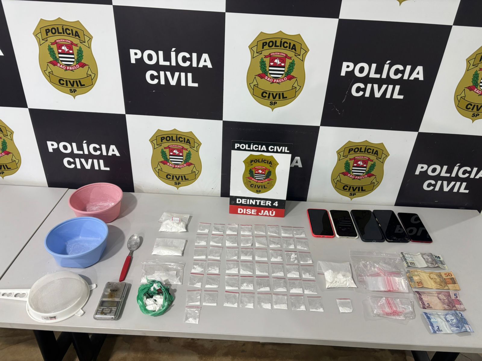 OPERAÇÃO DA DISE TERMINA COM PRISÕES POR TRÁFICO DE DROGAS EM JAÚ