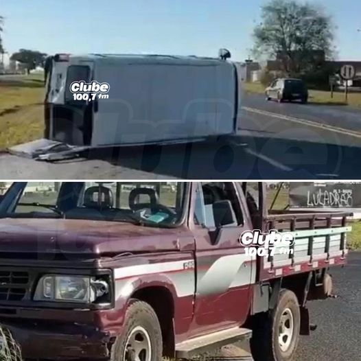 SP-304: AMBULÂNCIA DE ITAJU TOMBA APÓS COLISÃO COM CAMINHONETE