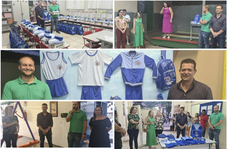ITAJU: MUNICÍPIO ENTREGA UNIFORMES AOS ALUNOS DA REDE MUNICIPAL DE ENSINO