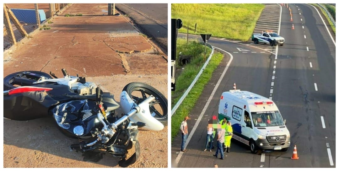 REGIÃO: DOIS MOTOCICLISTAS MORREM EM ACIDENTES DISTINTOS