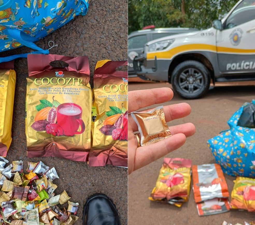 DROGA EM CHOCOLATE: MULHER É DETIDA COM 4KG DE COCAÍNA NO ÓNIBUS