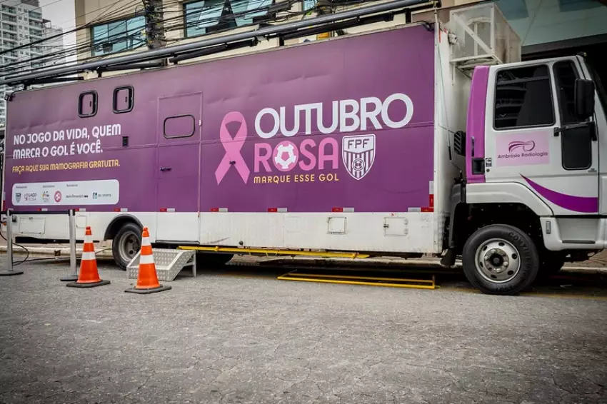 OUTUBRO ROSA: DIA 11: NOROESTE TERÁ CARRETA PARA DIAGNÓSTICO DO CÂNCER DE MAMA.