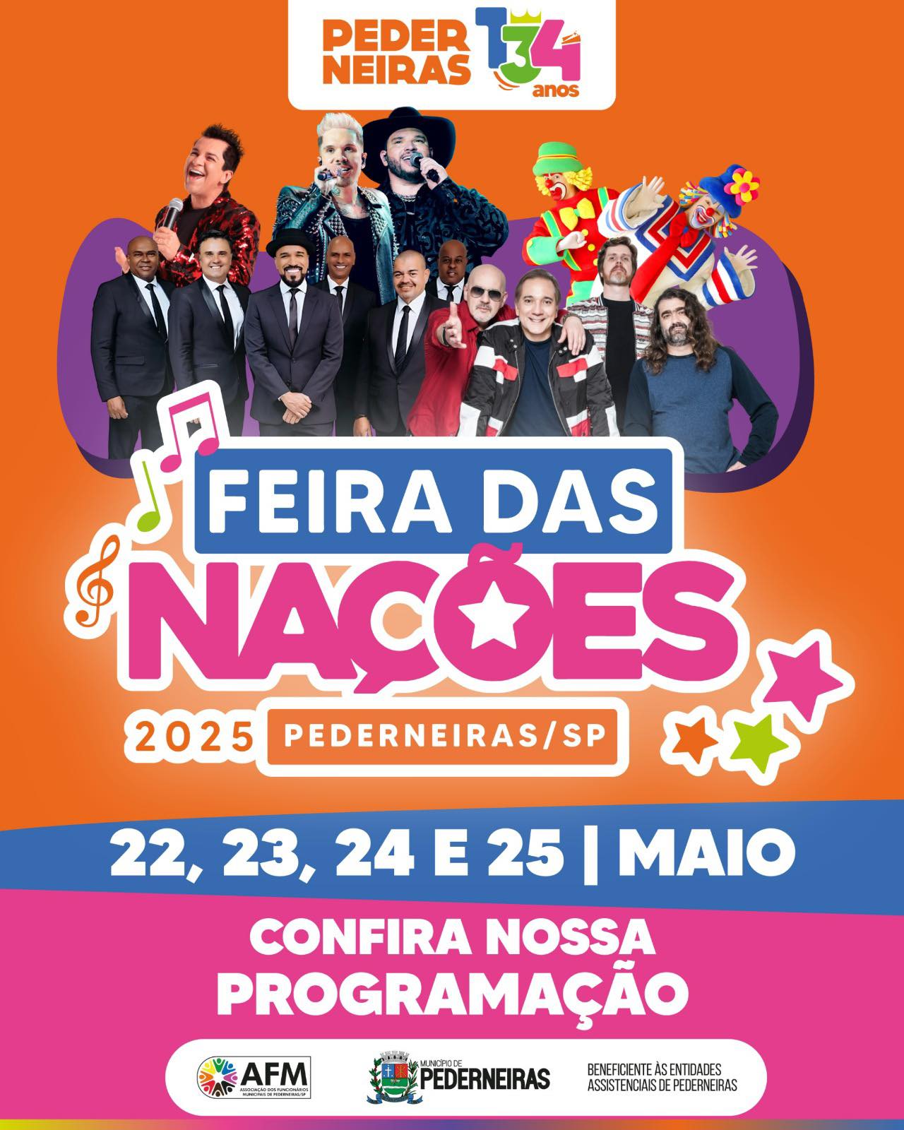 PEDERNEIRAS: FEIRA DAS NAÇÕES ACONTECE NO FINAL DO MÊS