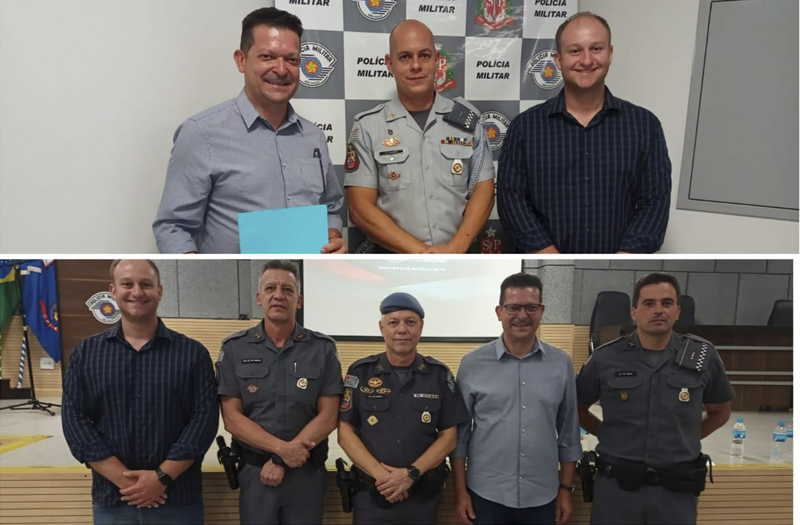 ITAJU: PREFEITO PARTICIPA DE REUNIÃO COM O COMANDO DA POLÍCIA MILITAR E REFORÇA PEDIDO DE MONITORAMENTO POR CÂMERAS