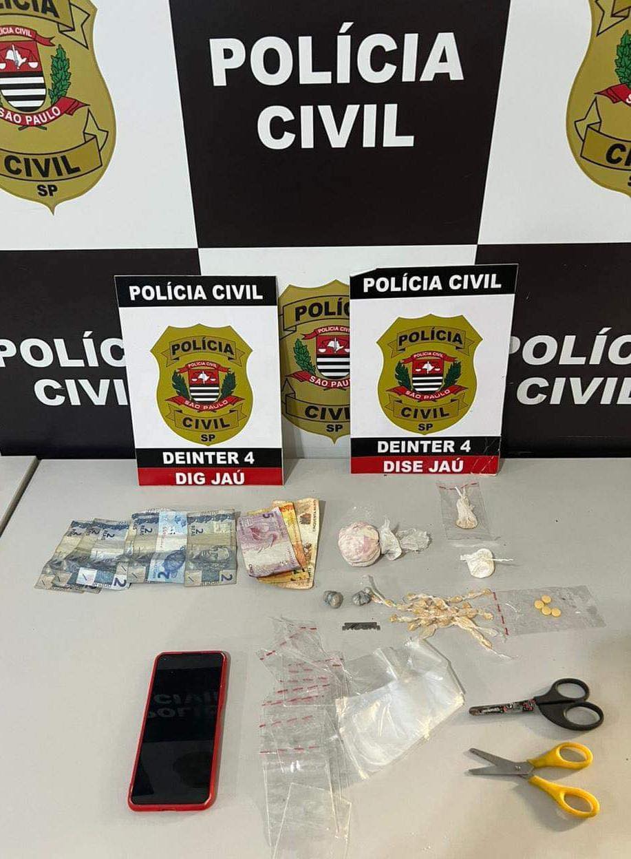 BOCAINA: DIG E DISE PRENDEM HOMEM POR TRÁFICO DE DROGAS