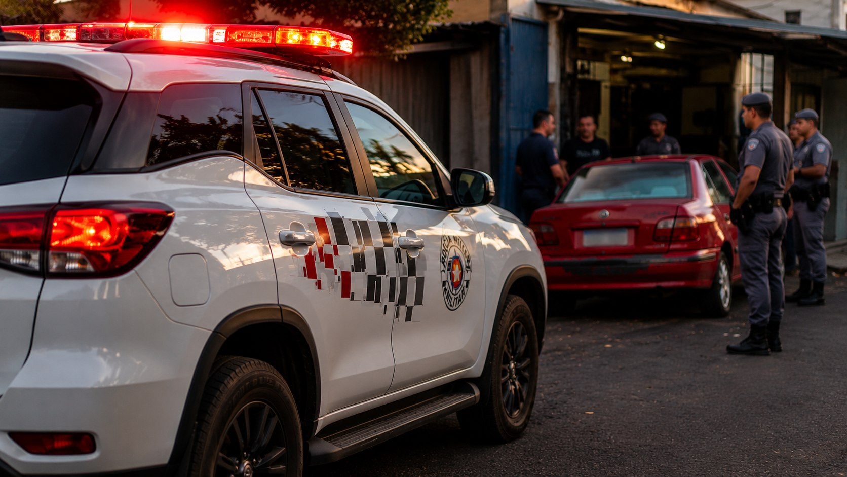 ATENÇÃO, JAÚ! DENÚNCIA LEVA A PM ATÉ VEÍCULO SUSPEITO E AÇÃO RÁPIDA TERMINA COM CARRO APREENDIDO