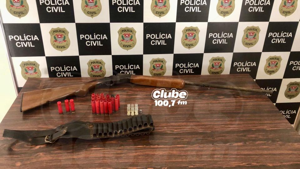BARIRI: POLÍCIA CIVIL APREENDE ESPINGARDA SEM DOCUMENTAÇÃO NO “JARDIM IGUATEMI”