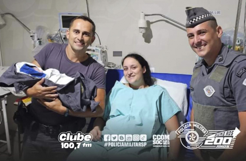 IBITINGA: PM AUXILIA PARTO PARTO DE BEBÊ NO JARDIM “SANTO EXPEDITO”