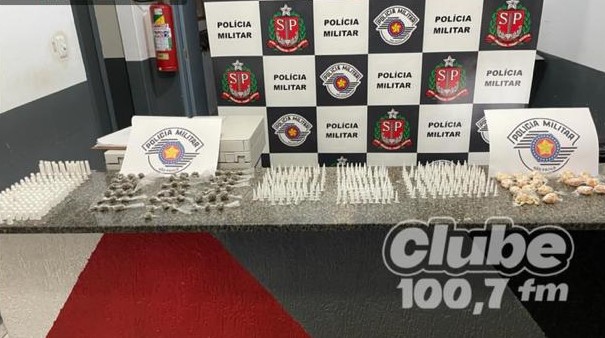 BARIRI: POLÍCIA MILITAR LOCALIZA GRANDE QUANTIDADE DE ENTORPECENTE
