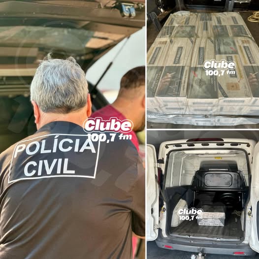ITAPUÍ: POLÍCIA CIVIL APREENDE GRANDE QUANTIDADE DE CIGARROS CONTRABANDEADOS