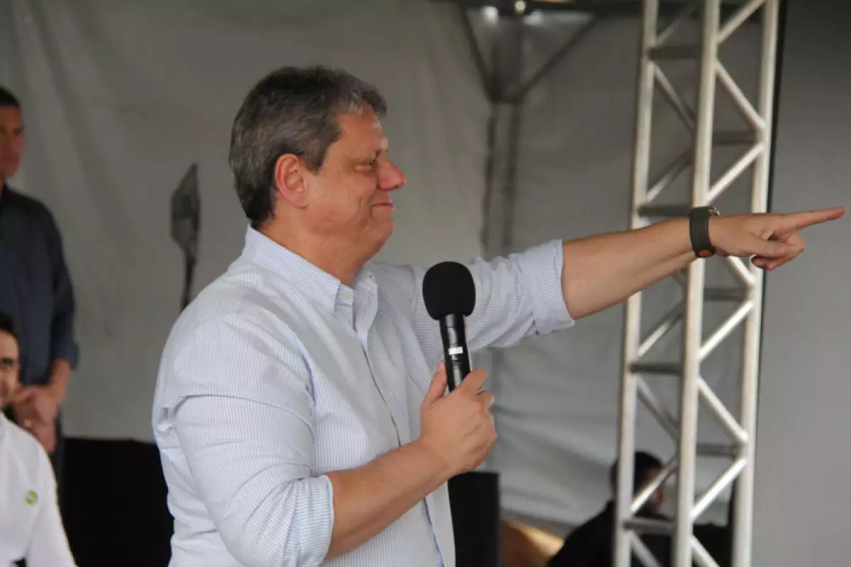 GOVERNADOR TARCÍSIO INAUGURA AS MARGINAIS DA RONDON, EM BAURU.