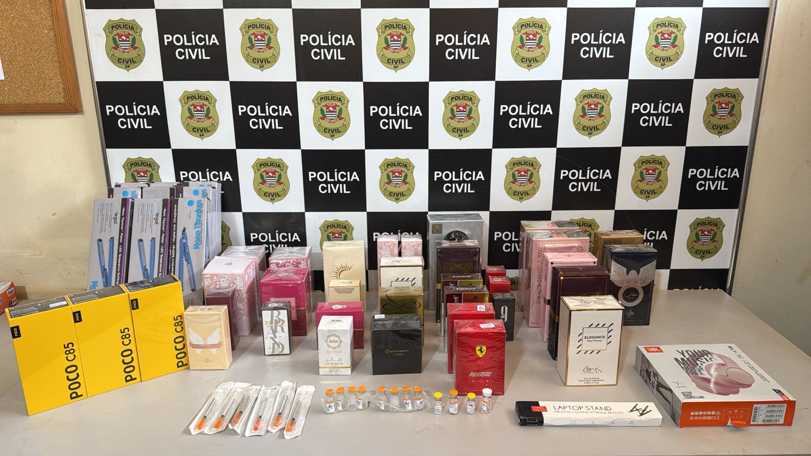 IGARAÇU DO TIETÊ - POLÍCIA CIVIL PRENDE HOMEM EM FLAGRANTE POR CONTRABANDO E COMERCIALIZAÇÃO DE CANETAS EMAGRECEDORAS