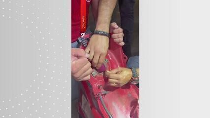 MOTOCICLISTA É PRESO COM QUASE 6 KG DE MACONHA ESCONDIDOS NO TANQUE DA MOTO EM PIRATININGA