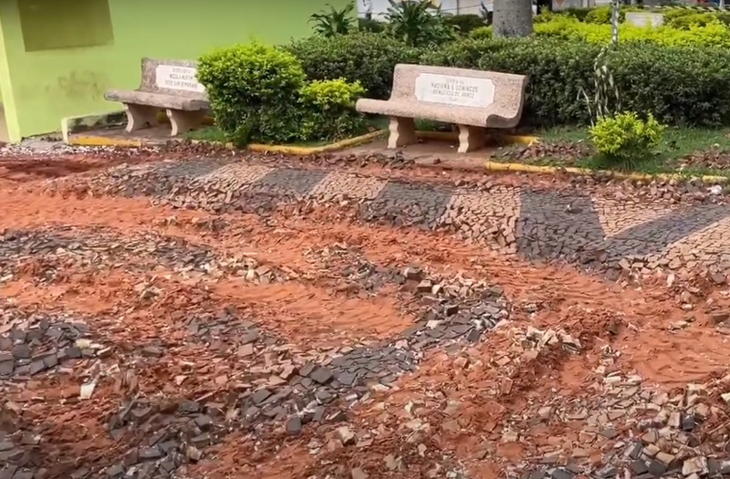 ITAJU: PREFEITURA IRÁ REVITALIZAR PRAÇA DA MATRIZ