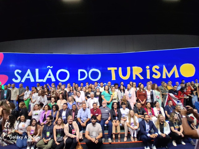 SECRETARIA DE CULTURA E TURISMO DE PEDERNEIRAS PARTICIPA DO 9º SALÃO NACIONAL DO TURISMO E DO 2º SEMINÁRIO DE REGIONALIZAÇÃO