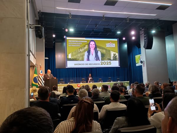 ​PREFEITO PARTICIPA EM SP DO ENCONTRO ESTADUAL DOS PARCEIROS DO MANDATO DA DEPUTADA LETÍCIA AGUIAR