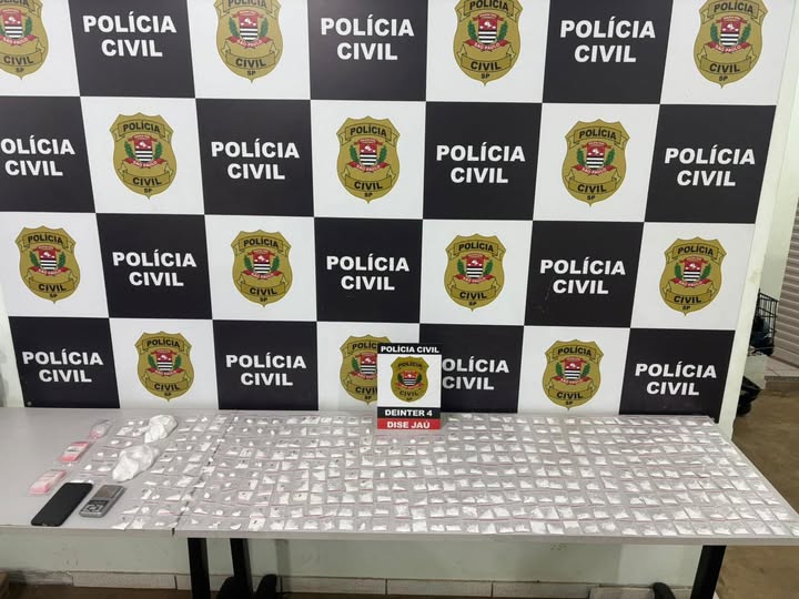 ​OPERAÇÃO DA DISE EM JÁU TERMINA COM PRISÃO POR TRÁFICO.