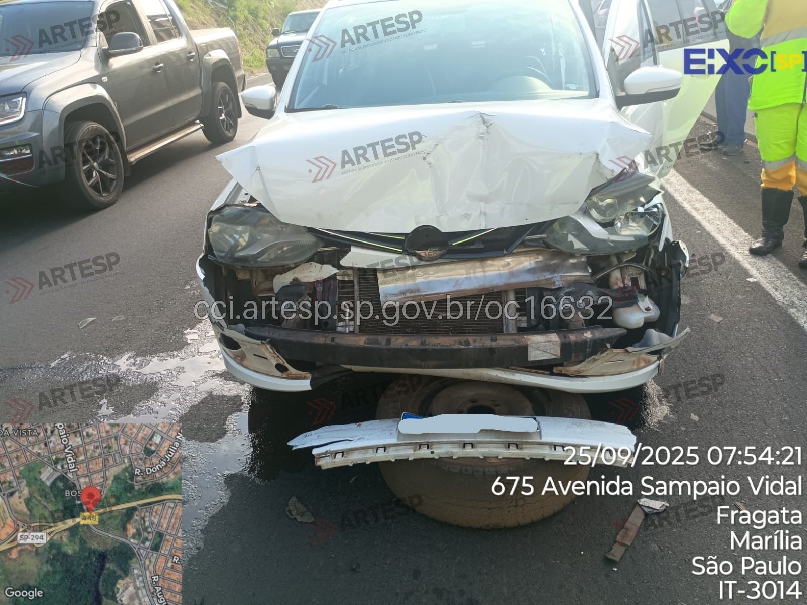 ENGAVETAMENTO MOBILIZA EQUIPES NA RODOVIA SP-294