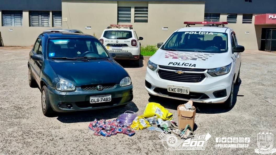 CAÇADA NA MADRUGADA! PM DE JAÚ PEGA DUPLA DO FURTÃO E RECUPERA CARRO E MATERIAIS DE OBRA
