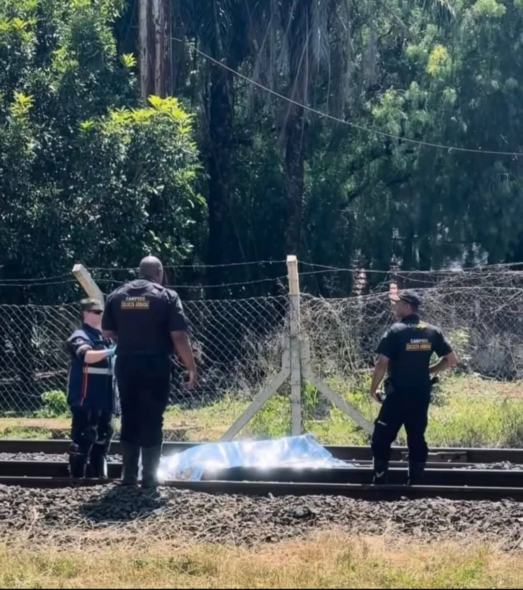 TRAGÉDIA NA LINHA FÉRREA: HOMEM É ENCONTRADO MORTO PRÓXIMO À ESTAÇÃO