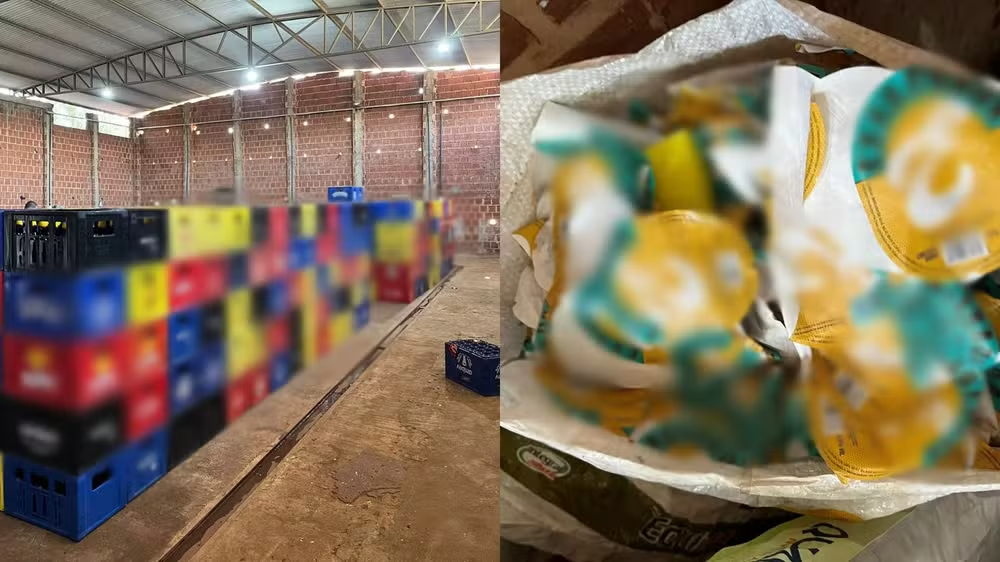 IBITINGA: POLÍCIA FECHA FÁBRICA CLANDESTINA DE ADULTERAÇÃO DE CERVEJAS NO INTERIOR DE SP; 4 PESSOAS FORAM PRESAS.