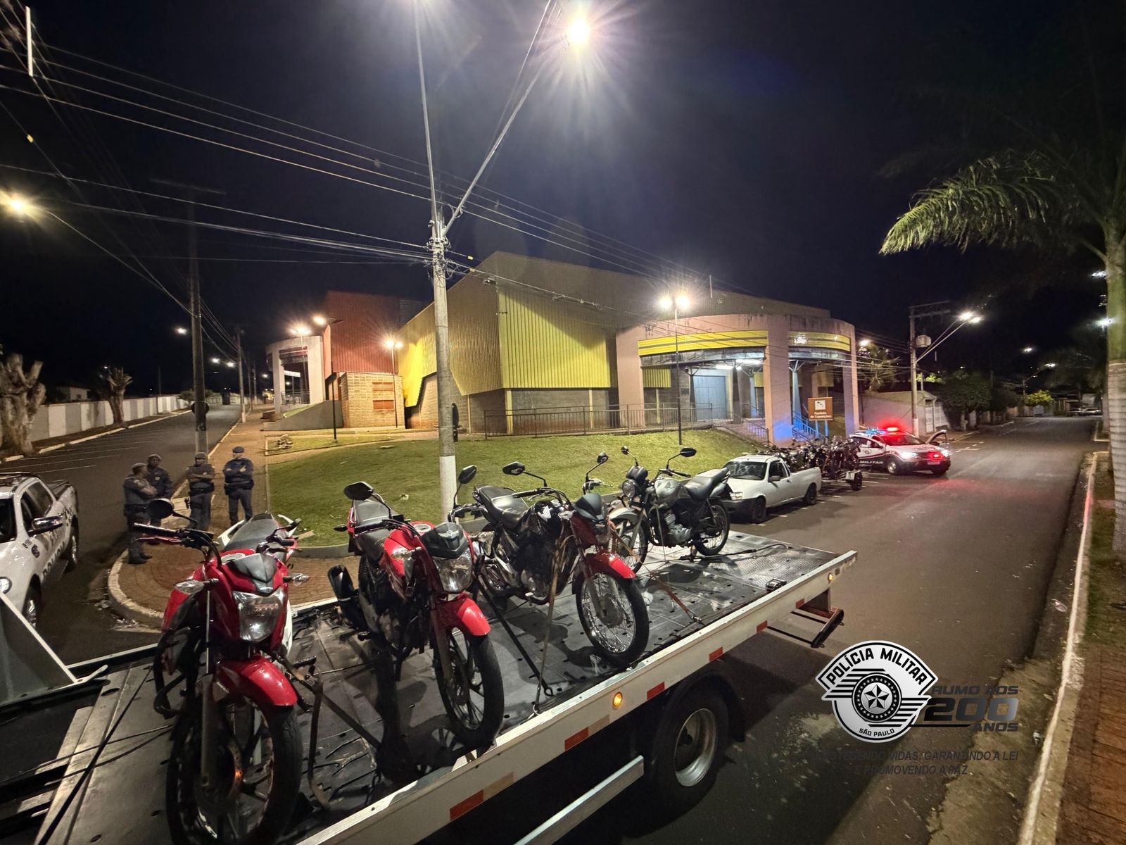 ​PM INTENSIFICA FISCALIZAÇÃO E RECOLHE MOTOS IRREGULARES EM BARRA BONITA